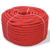 Marine Rope Polypropylene 0.47" 1968.5" Red