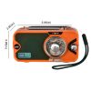 3600mAh Emergency Crank &NOAA Weather Radio; Hand Crank/Solar/USB Charging; Portable Radio With (AM FM /WB); Radio With Other Function For BT Speaker